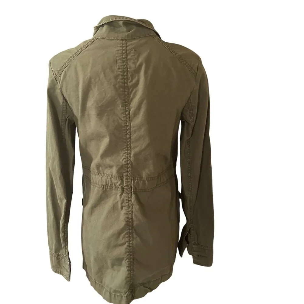 Old Navy green button up jacket size XS - Picture 2 of 6